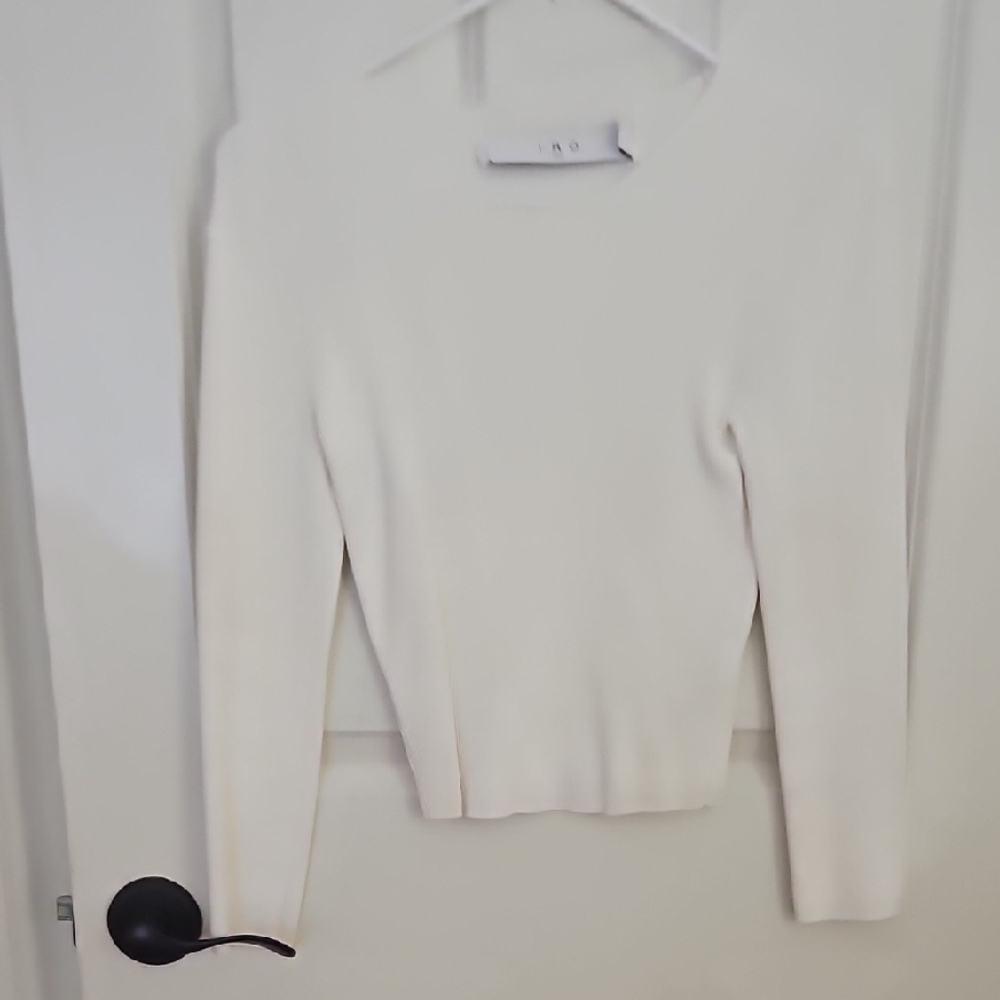 IRO Cream Long Sleeve Top